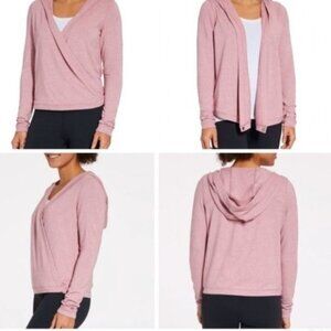 Calia by Carrie Underwood Effortless Wrap Hooded Cardigan Size XS Womens